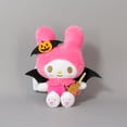 thumbnail image 3 of 10cm Halloween Kawaii Sanrio Plush Keychain Cartoon Kuromi MyMelody Halloween Stuffed Doll Keyring Accessories Birthday Gift Toy, 3 of 5