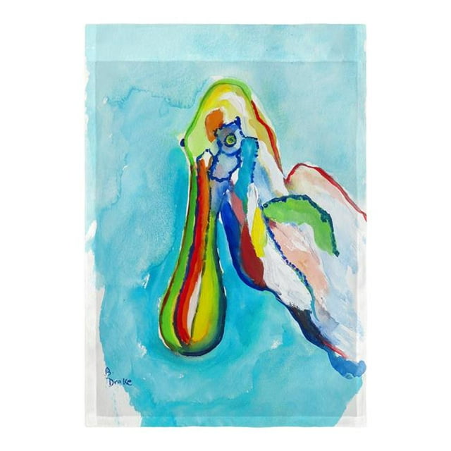 Betsy Drake FL629G Spoonbill Head Flag - 28 x 40 in.