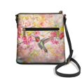 thumbnail image 2 of HELLHERO Durable Crossbody Bag for Travel Work Weekend Trips, PU Leather Lightweight Fashion Crossbody Purse, Mushroom Pattern, 2 of 7
