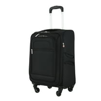 Protege Arendale 20" Softside Expandable Rolling Spinner Carry-0n Luggage, Black