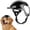 Black, variant on Small Dog Motorcycle Helmet, Adjustable, Ear Holes, Outdoor Riding