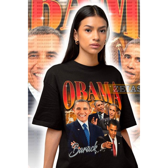 RETRO BARACK OBAMA Shirt - Barack Obama Sweatshirt - Barack Obama Fan Gift - American President Tee - Barack Obama Supporter