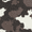 Cow Print, variant on MNYC Women's Chain Pocket Dome Backpack Black Metallic