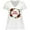 AA-White, variant on Inktastic Feliz Navidad Poinsettia Women's Plus Size V-Neck T-Shirt