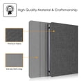 thumbnail image 2 of Sleeve Case for Samsung Chromebook Plus 2-in-1 4GB 32GB 12.2-in 1XE520QAB-K01US - Fintie Protective Book Cover Denim, 2 of 7