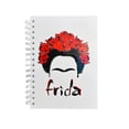 thumbnail image 1 of Libreta tipo frances pasta dura hojas rayadas Frida Kahlo, 1 of 4