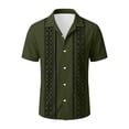 thumbnail image 3 of YueHuiYing Men's Hawaiian Shirt Short Sleeve Button-Down Shirts Tropical Summer Beach Shirts Casual Floral Aloha Shirts, 3 of 3