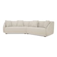 thumbnail image 2 of Moe's Home Collection Fraser Modular Sofa Fabric White, 2 of 5