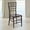 Mahogany, variant on Emma + Oliver Matte White Resin Stacking Chiavari Chair