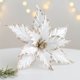 thumbnail image 5 of Adornos navideños, magnolia con purpurina navideña, magnolia con tallos, decoración para árbol de Navidad, corona de flores, decoración navideña, regalo navideño, flores para decoración de árbol de Na, 5 of 6
