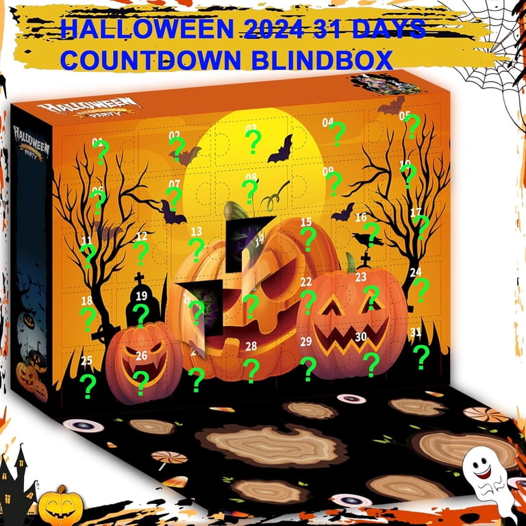 Halloween Surprise Goodie Bag Funewest Halloween Advent Calendar 2025 ...