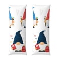 thumbnail image 1 of Balery School Cute Gnomes Funda Protectora para Almohada Corporal de Algodón Hipoalergénico con Cierre(55 x 21 pulgadas), Almohadas No Incluidas, 1 of 7