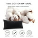 thumbnail image 4 of Funda de Almohada de 100% Algodón, Funda Almohada con Cierre de Cremallera Suave Transpirable para el Cuerpo , Funda para Almohada Larga para Dormitorio Hotel - Negro, 51x140cm Unique Bargains Funda de Almohada, 4 of 6