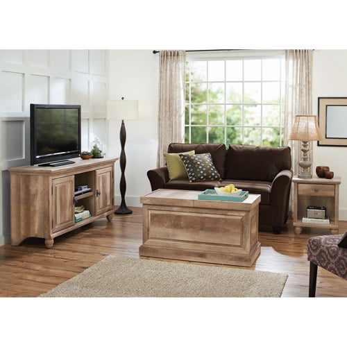 Better Homes and Gardens Crossmill Living Room Set, Lintel Oak