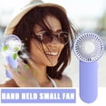 thumbnail image 3 of Fnochy Clearance Portable Handheld Fan, Lightweight Hanging Fan with Lanyard, High Airflow Cooling for Indoor Outdoor Use, Battery Powered Personal Fan for Office Travel Camping, 3 of 4