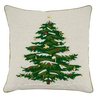 Saro Lifestyle Merry & Bright Embroidered Christmas Tree Guest Towel (set  Of 4), 14x22, Silver : Target