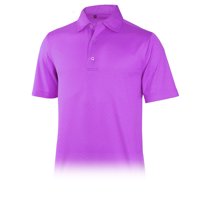 Monterey Club Men's Diamond Emboss Texture Golf Polo Shirt #1209