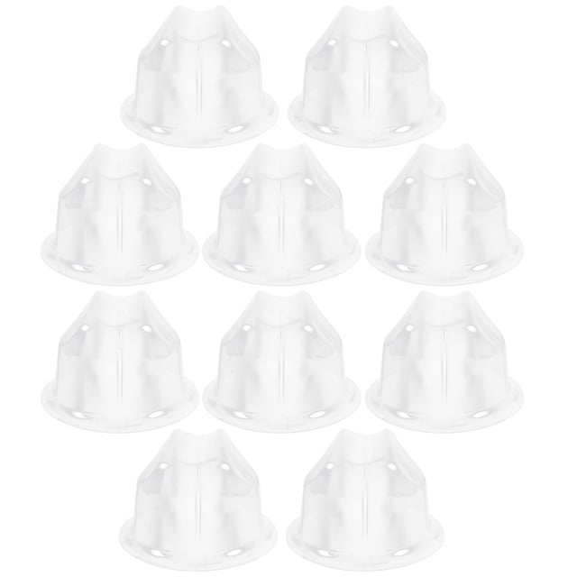 BRIGHTFUFU Soporte para sombrero de cubo, 10 Uds., moldeadores de sombrero, soportes para sombrero, soporte de exhibición para sombrero