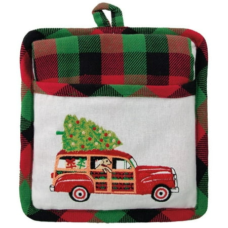 

Lang Companies Home For Christmas Potholder With Towel Gift Set