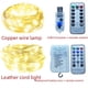 thumbnail image 1 of Lámpara de alambre de cobre con control remoto USB de ocho funciones, 10 metros, para exteriores, resistente al agua, caja de batería, lámpara de alambre de cuero, cadena de luces para decoración, 1 of 5