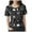 Black_1, variant on Halloween Shirts for Women Funny Graphic Tee Shirts Pumpkin Short Sleeve Top