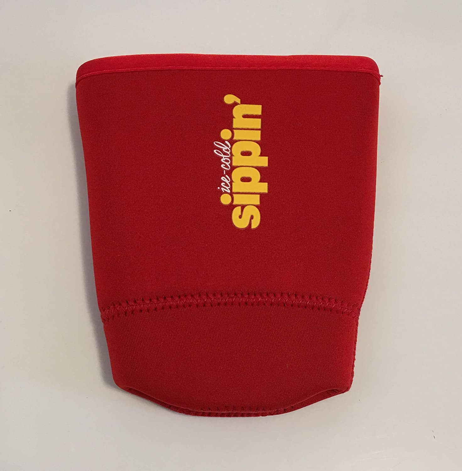 McDonalds Koozie JAVA SOK Red Large 32oz Thermal Insulated Neoprene Cup Sleeve L 