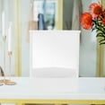thumbnail image 1 of BELOVING Miroir Non Inversable Usage Polyvalent Miroir Inversé pour Commode Chambre Table Blanc, 1 of 10
