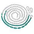 thumbnail image 1 of Vinyl Coated Chain, Green - Set of 2, 1 of 1