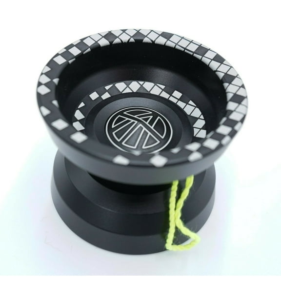 Unresponsive YoYo Professional Trick Magic CNC Yo-Yo Anodized Metal Black Matrix