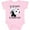 AD-Pink, variant on Inktastic My Daddy's 1st Fathers Day Boys Baby Bodysuit