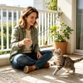 thumbnail image 6 of Cat Insect Toy Refills, Cat Toy Wand Attachments, Insect Cat Toys, Interactive Toys for Indoor Cats Kittens, with Bell _ Orange, 6 of 7