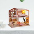 thumbnail image 4 of 1/24 casa de muñecas DIY en miniatura Mini accesorios para casa de muñecas de modelo de madera UK Estilo1 perfke casas de muñecas diy miniatura, 4 of 9