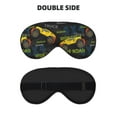 thumbnail image 2 of PAYOHTO Boy Truck Yellow Car Soft Sleep Mask Comfort Pure Silk Eye Cover for Travel Office Camping, 2 of 7