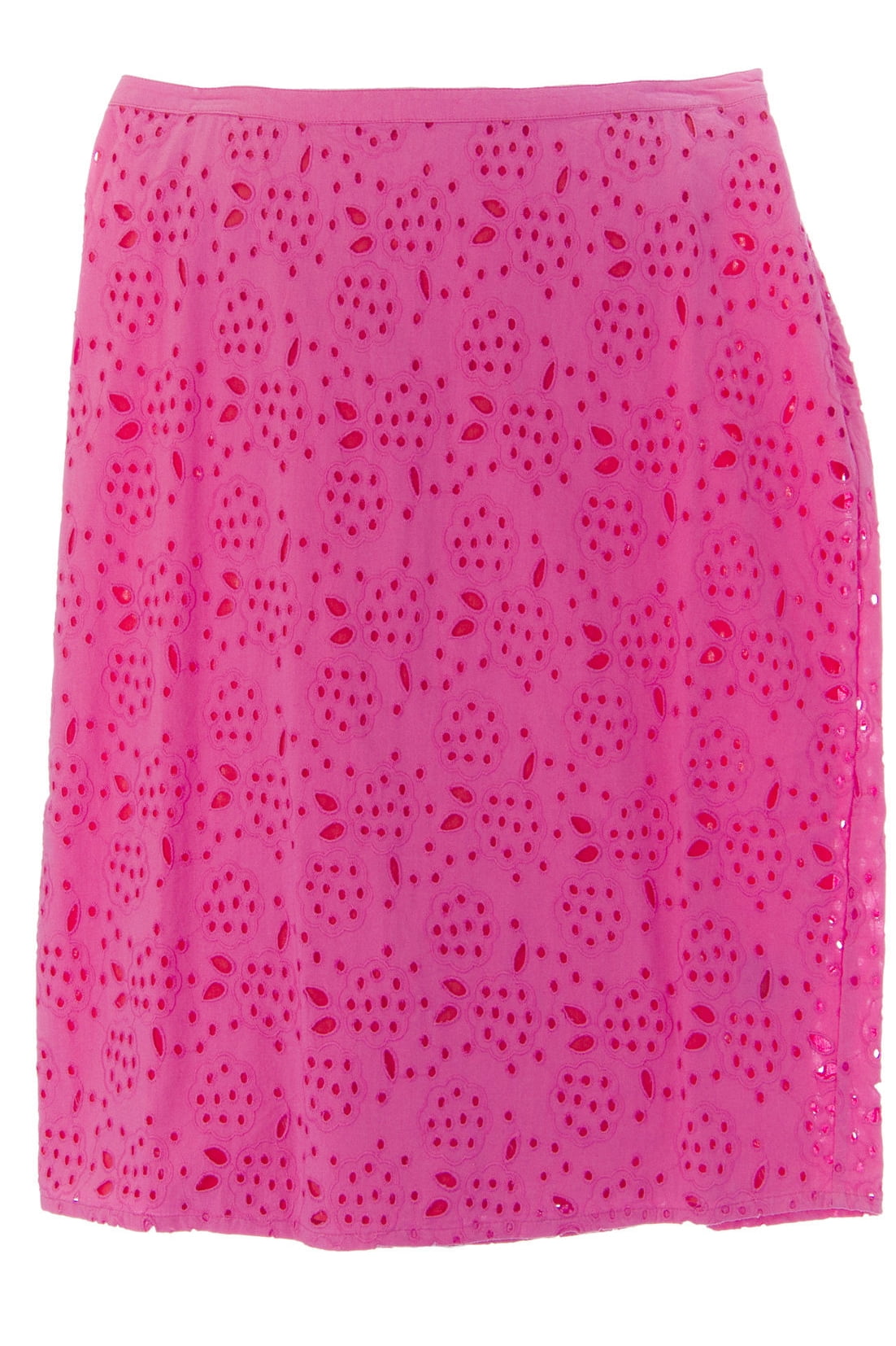 BODEN Women's Broderie Pencil Skirt, Pink, US 4R - Walmart.com