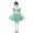 Green-04, variant on Avrntaa Girls Tulle Princess Dresses Gradient Sparky Tutu Dress Sequin Birthday Party Dress with Headwear Bow