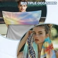 thumbnail image 6 of Binienty Sea Turtle Seat Cover Towels for Runners Tropical Hibiscus Floral Beach Towel Car Seat Cover Washable Sweat Towel Carseat Covers Universal Fit, Easy to Install, 6 of 8