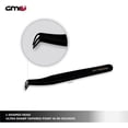 thumbnail image 2 of GMI Pinces - Pinces à Extension de Cils - Pinces à Extension de Cils en Acier Inoxydable - kit d'Extension de Cils - Pinces à Cils pour Extensions de Cils - en Forme de L, 2 of 7