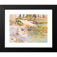 thumbnail image 2 of John Singer Sargent 14x12 Black Modern Framed Museum Art Print Titled - Lake Garda, 2 of 5