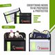 thumbnail image 5 of Small Fireproof Bag (5 x 8 inches), Non-itchy Fireproof Money Bag for Cash, Valuables, Passport, Currency & Keys (2-Pack), 5 of 5