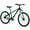 Green, variant on 24 Inch Mountain Bike for Kids 9-12 Years, Steel Frame Kids Bike with Dual Disc Brakes, 24" Youth Bicycle with Suspension Fork
