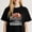 Black-4, variant on Women's Cheer Squad Silhouette Pink Pom Poms T-Shirt S-4XL Mother's Day Gift