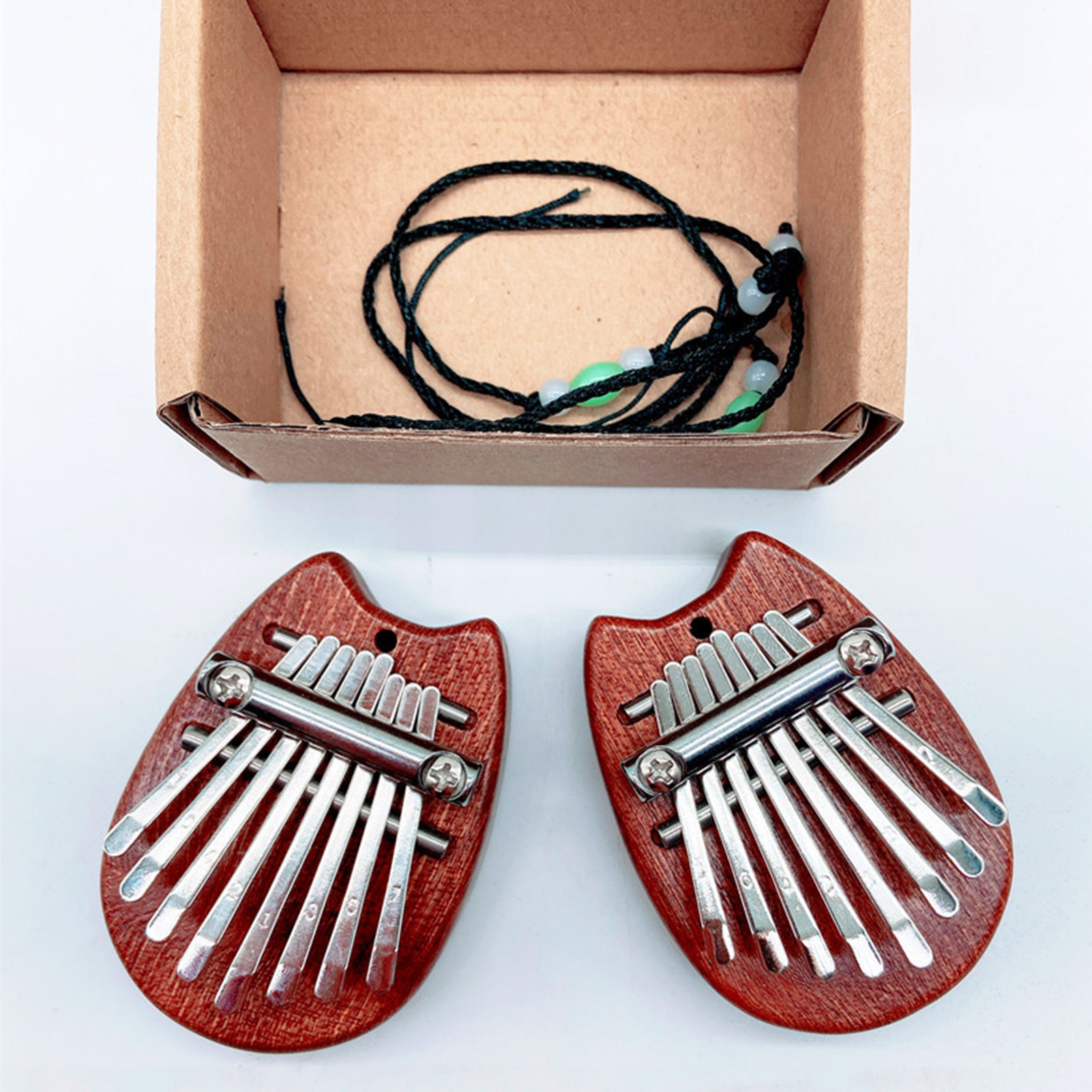 SANWOOD Thumb Piano Exquisite Fine Workmanship Musical Instrument Kalimba Finger Thumb Piano for Kids Adults Beginners - image 5 of 6