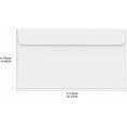thumbnail image 2 of Letter Size Envelopes #10 Self Seal, 50 Pack White Security Envelopes for Business Billing, Mailing, 2 of 6