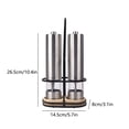 thumbnail image 3 of Xuniizn Kitchenware Pepper Mill Pepper Mill Electric Pepper Mill Set Of Pepper Grinder Sturdy Body Adjustable Easy To Use Easy To Clean, 3 of 7