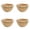 Beige 4PCS, variant on 1/2/4 Pieces Bird Nest,Natural Wicker Woven Nest Pans,Small Bird Nest Boxes Cage,Hanging Bird Bedding Nesting Cage Accessories for Parrot Budgie