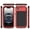 Red, variant on ELEHOLD for iPhone 16e Case, Outdoor Sports 360° Full Body Protective Cover with Tempered Glass Screen Protector Heavy Duty Shockproof Rugged Metal Case for iPhone 16e, Silver