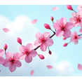 thumbnail image 4 of Cherry Blossom Spring Banners Wedding Background Festival Backdrop Banner Outdoor Event Photography Decoration Celebration, 4 of 4