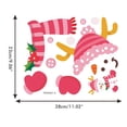 thumbnail image 2 of Navidad Etiqueta de la pared de Navidad A prueba de humedad Navidad PVC Muñeco de nieve Pegatinas de nevera Decoración del hogar para pegar en y gabinete de vidrio ANGGREK Otros, 2 of 8