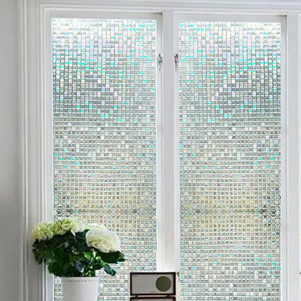 45x100cm PVC esmerilado autoadhesivo película de vidrio para ventana pegatina opaca (S162) Likrtyny Libre de BPA