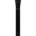 thumbnail image 3 of Ekena Millwork 2"W x 14"D x 14"H Legacy Steel Bracket, Powder Coated Black, 3 of 13